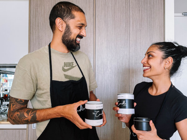 How a Couple Working 9-5 Found Joy in Candle Making