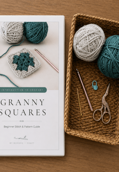 1 on 1 Intro to Crochet Class: Granny Squares