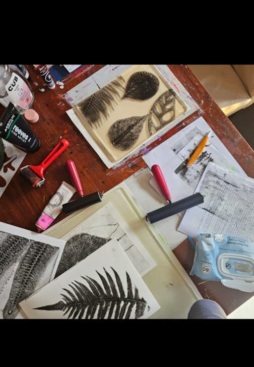 1:1 Gelli Printing Experience