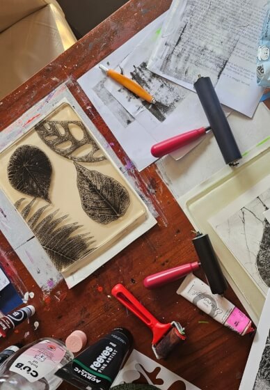 1:1 Gelli Printing Workshop