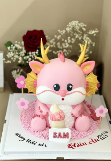 3D Chibi Dragon Cake Decorating Workshop