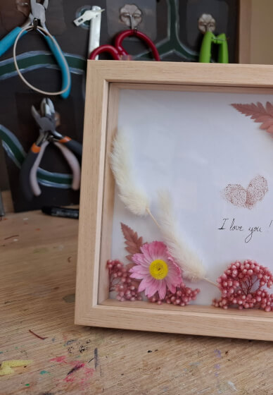 3D Floral Frame Workshop: Spread Love