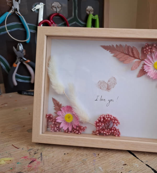 3D Floral Frame Workshop: Spread Love