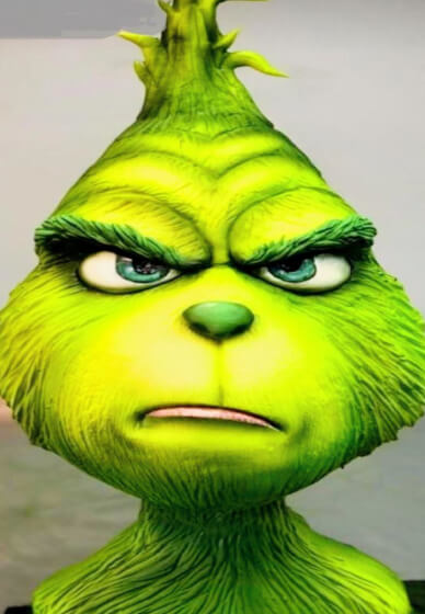 3D Grinch Cake Sculpting Class