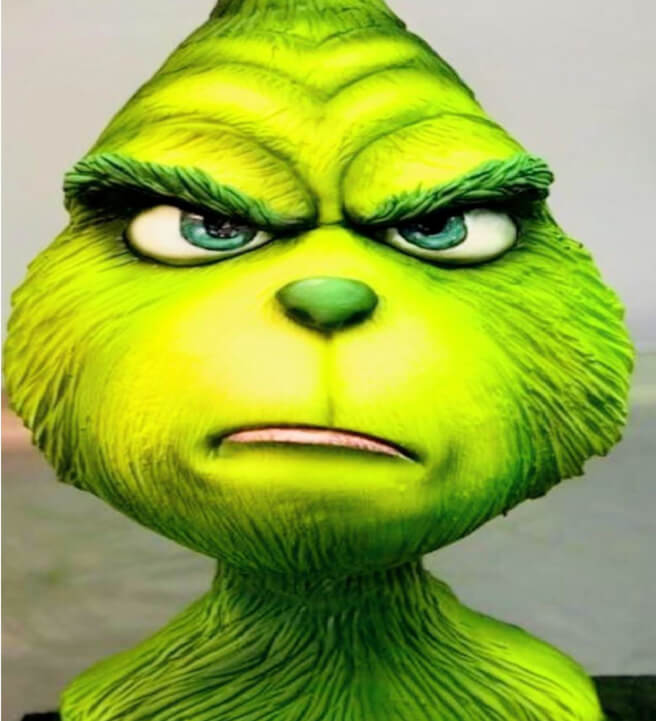 3D Grinch Cake Sculpting Class