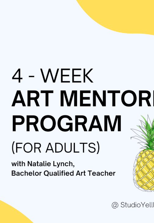 4-week Art Journaling Mentoring Course for Beginners