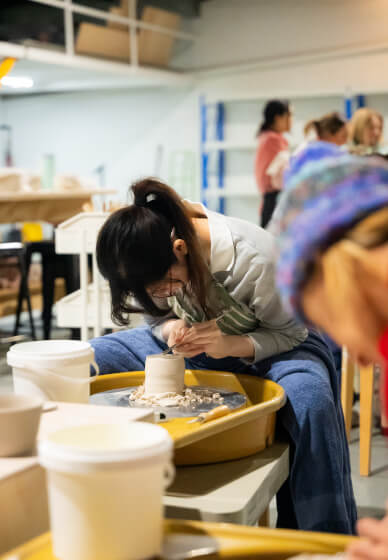 4-Week Beginner Wheel Throwing Course