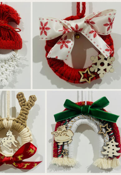 A Handmade Christmas: Macrame Ornament Worksop