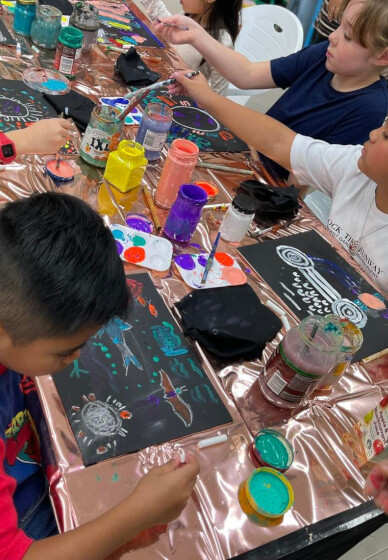 Aboriginal Painting Class for Kids (6-12 Years)