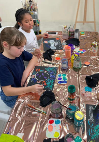 Aboriginal Painting Class for Teens (13-16 Years)