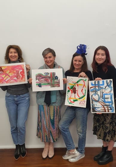 Abstract Art Class: Free Your Mind