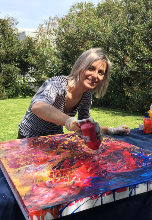 Acrylic Fluid Art Workshop: Flow Fusion