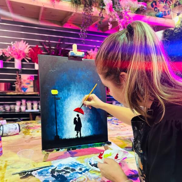 Acrylic Paint and Sip Class Brisbane Gifts ClassBento