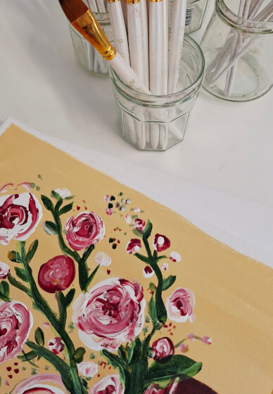 Acrylic Paint on Canvas Class