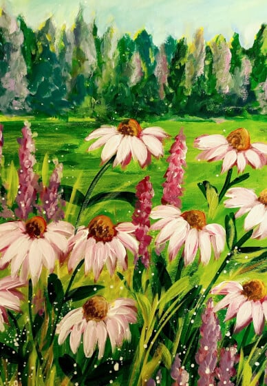 Acrylic Painting Class for Kids and Adults