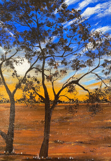 Acrylic Painting Class: Outback
