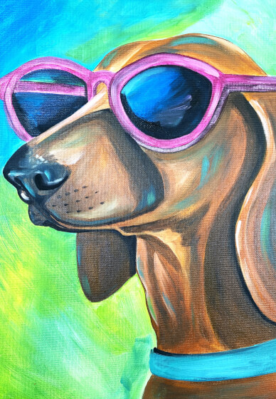 Acrylic Painting Workshop: Dachie