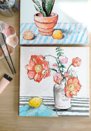 Acrylic Painting Workshop: Homey Still Life