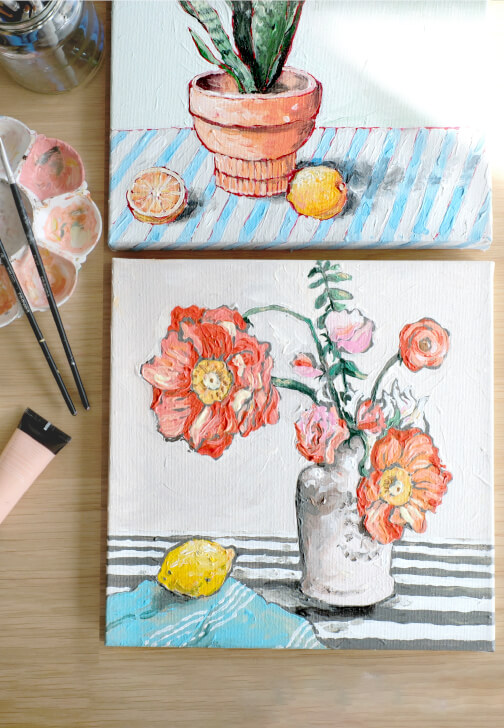 Acrylic Painting Workshop: Homey Still Life