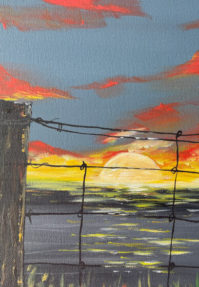 Acrylic Painting Workshop: Sunset at Mullaloo