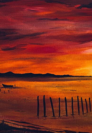 Acrylic Painting Workshop: Sunset