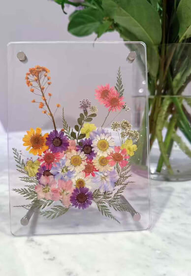 Acrylic Pressed Flower Frame Workshop