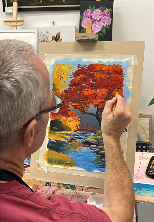 Adult Acrylic Painting Class