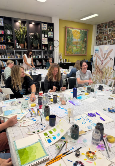 Adults Thursday Evening Acrylic Panting Course