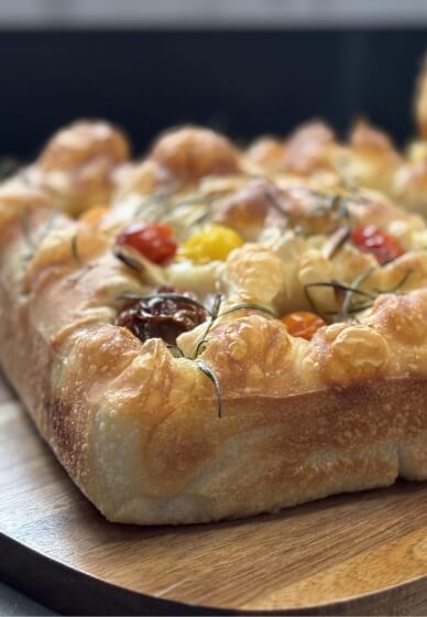 Advanced Sourdough Workshop: Artisan Focaccia and Blueberry Muffins