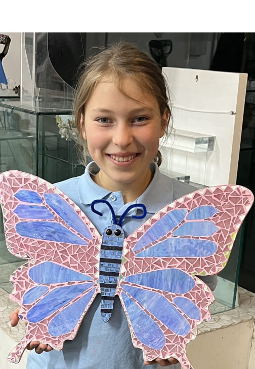 After School Mosaic, Fused Glass and Ceramic Painting Course