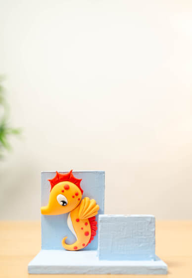 Air Dry Clay Craft Workshop - Shiney Sea Horse