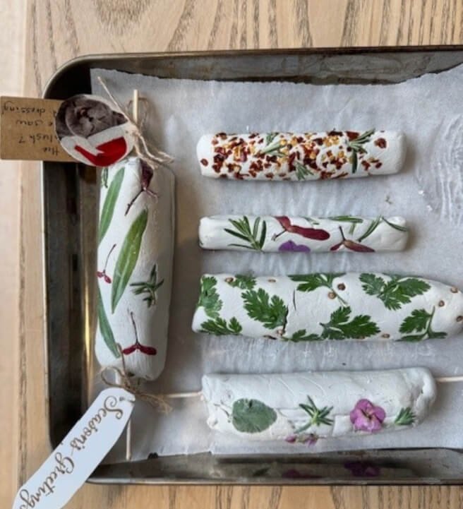DIY Air-Dry Clay Seed Bombs Workshop