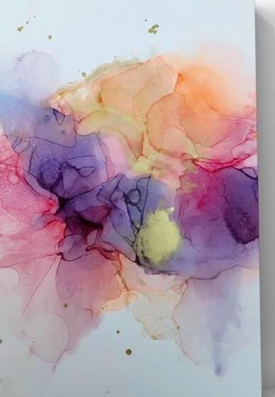 Alcohol Ink Abstracts Class for Beginners