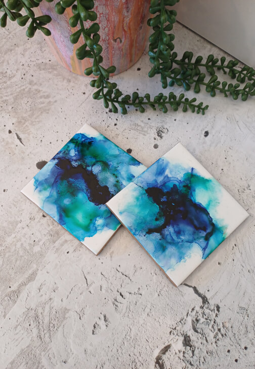 Alcohol Ink Art Workshop for Beginners