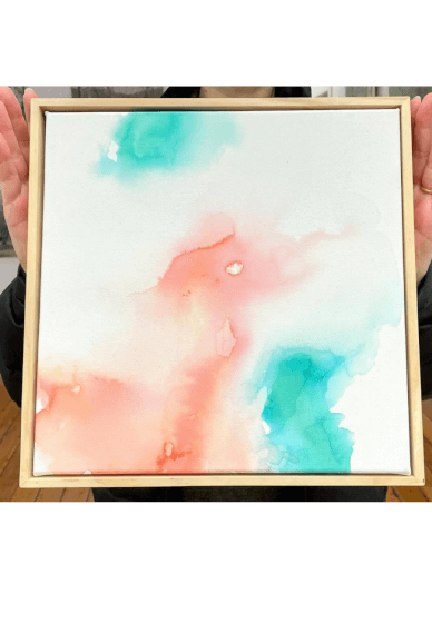 Alcohol Ink Class: Use Canvas and Paper