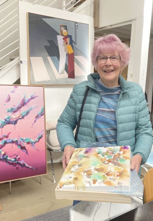 Alcohol Ink Class: Use Canvas and Paper