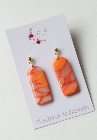 Alcohol Ink Workshop: Create Your Own Sheer Transparent Earrings