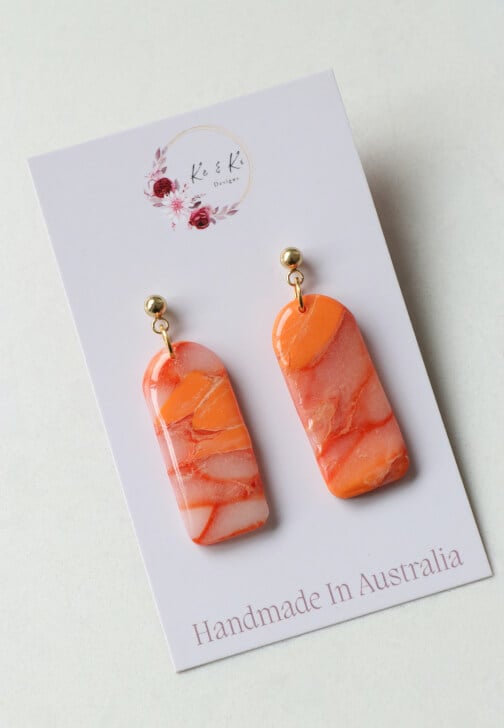 Alcohol Ink Workshop: Create Your Own Sheer Transparent Earrings