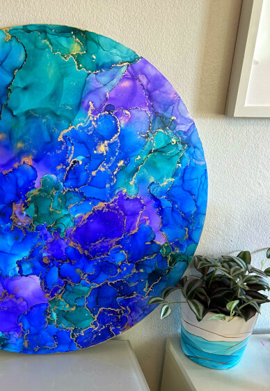 Alcohol Ink Masterpiece Workshop