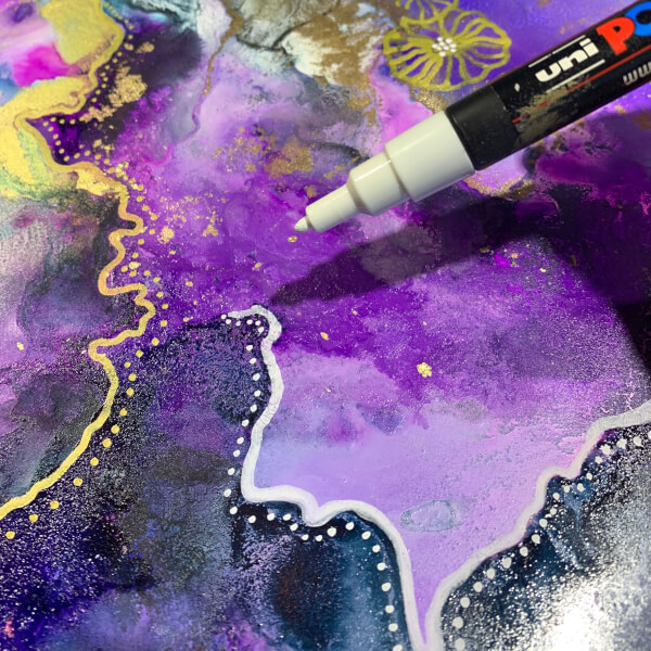 Alcohol Inks Inks and Zen Brisbane Events ClassBento