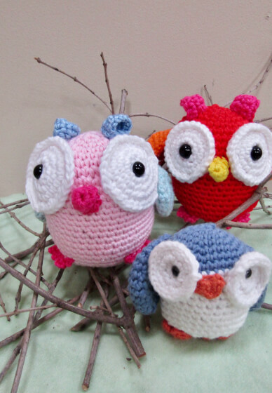 Amigurumi Crochet Workshop: Baby Owl