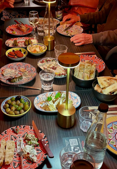 An Intimate Mediterranean Feast Evening Class