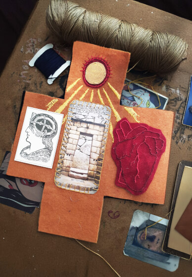 Pet Memorial Embroidered Pocket Shrine Workshop