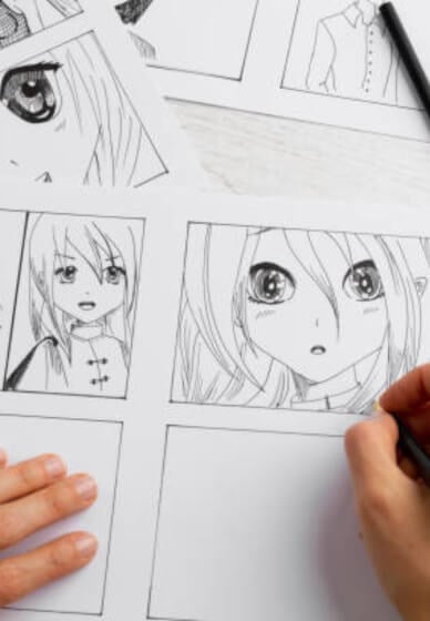 Anime and Manga Drawing Series at Home