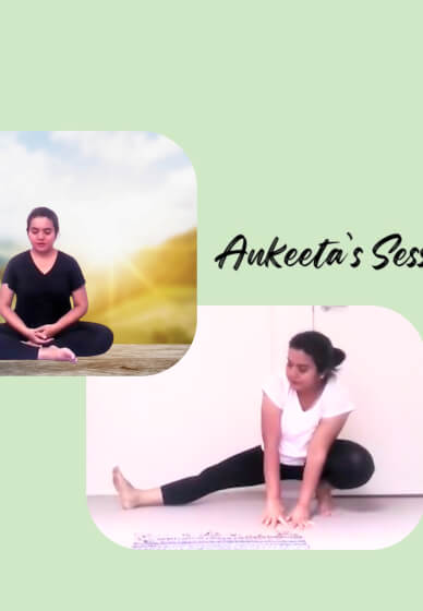 Ankeeta's Mat Pilates and Meditation Combined Class