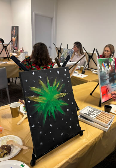 Art and Meditation Workshop on Canvas