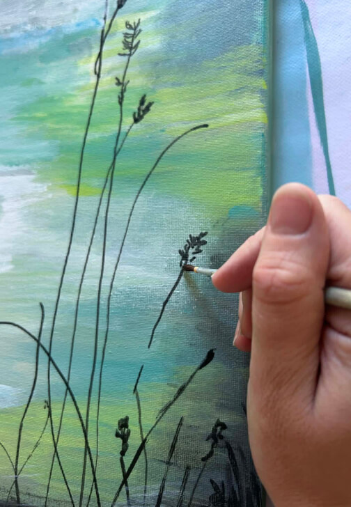 Relaxing Art Retreat Class for Self-Care