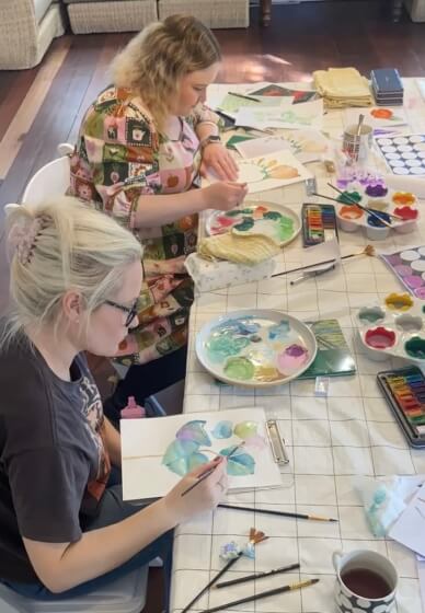 Art Retreat. Enjoy a Day of Botanical Watercolour
