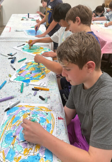 Art Therapy Class for Year 6