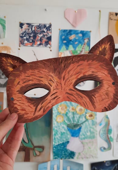 Art Workshop for Kids: Magnificent Masks (6-9 Years)